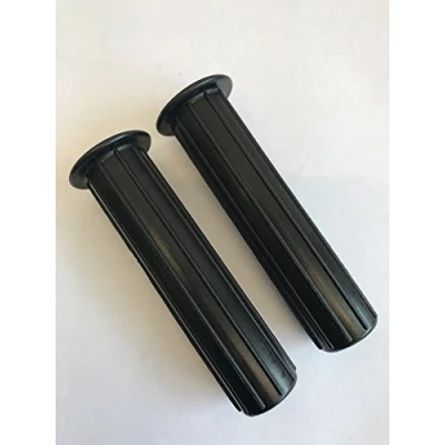 Image of WHEELBARROW HANDLE GRIPS (BLACK) 22 MM INSIDE DIAMETER SOFT GRIP