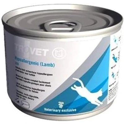 Image of TROVET Hypoallergenic LRD (Lamb) Cat 12 x 200g Tins