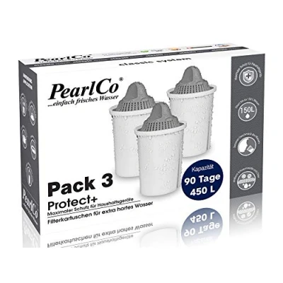 Image of PearlCo Protect+ classic 3 Pack Water Filter Cartridges (compatible with Brita® Classic)