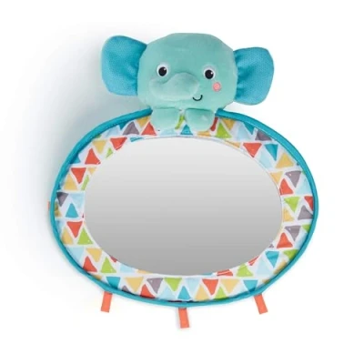 Image of Bright Starts See &amp; Play Auto Mirror for Travel, Car Seat and Baby Stroller