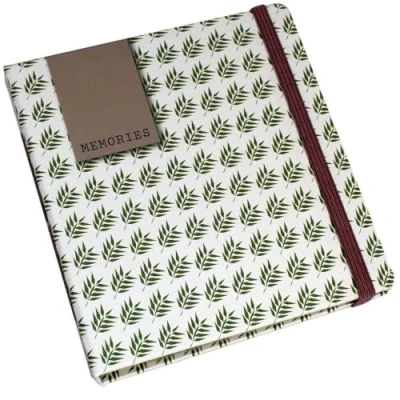 Image of Hama Fern Slip in Photo Album Green/White