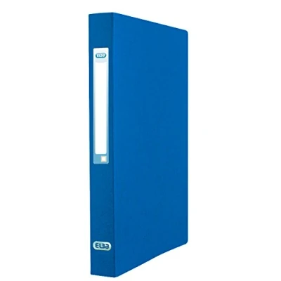 Image of Elba Eurofolio 25 mm Ring Binder Blue (Pack of 10)