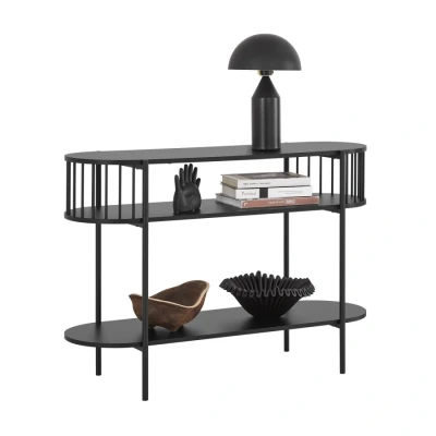 Image of Sobuy Console Table Hall Sofa Side End Table,FSB90 SCH