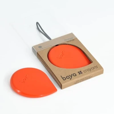 Image of Boya Soft Wax Pastel Crayon Realgar (Orange) Single
