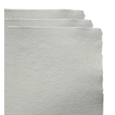 Image of Khadi Handmade 100% Rag Watercolour Paper 320gsm : Rough 20 sheets pack A6