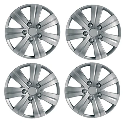 Image of UKB4C Set of 4 Wheel Trims/Hub Caps 15&quot; Covers fits Suzuki Swift