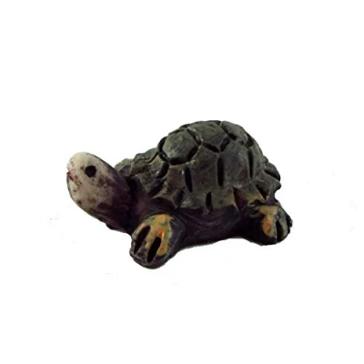 Image of Melody Jane Dolls House1:12 Scale Miniature Garden Accessory Animal Turtle Pet Tortoise