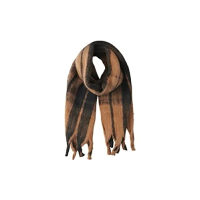Image of PIECES Women&#039;s Pcnetra Long Scarf Bc, Toasted Coconut, One Size