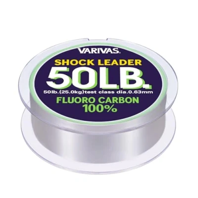 Image of NYLON DE PECHE VARIVAS FLUOROCARBONE 30M Modèle : 50LB