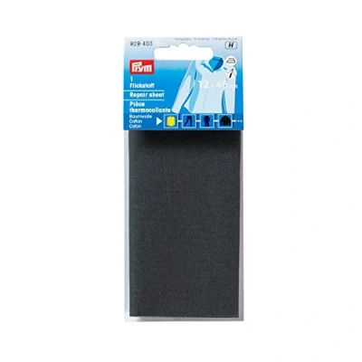 Image of Prym Repair Sheet CO 12x45 cm grey, Cotton, one size