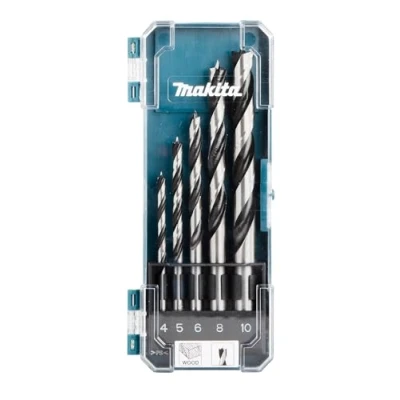 Image of Makita D 72861 Wood Drill Bit Set 5 Piece