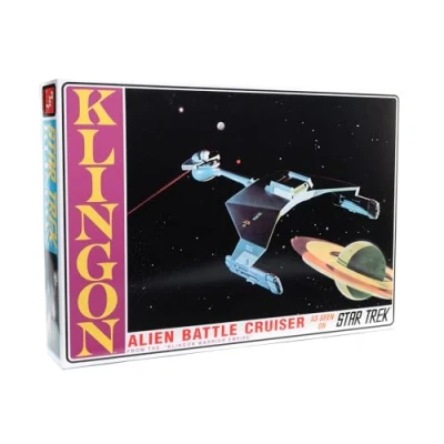 Image of AMT Star Trek: The Original Series Klingon Battle Cruiser 1:650 Scale Model Kit