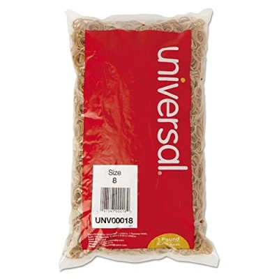 Image of Rubber Bands, Size 8, 7/8 x 1/16, 5000 Bands/1lb Pack, Sold as One Pack