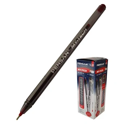 Image of Rotring Ballpen Refill Medium Red (Wallet of 5)
