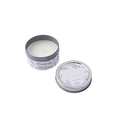 Image of Sent &amp; Meant CGB Giftware Botanical &#039;Mum in a Million&#039; Tin Candle Homeware Gifts Ladies Range GB03835
