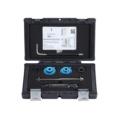 Image of BBB Cycling, BracketKit Bottom Bracket Tool, Repair Set Kit, Mountain and Road Bike Maintenance, BTL 95, Black, One Size