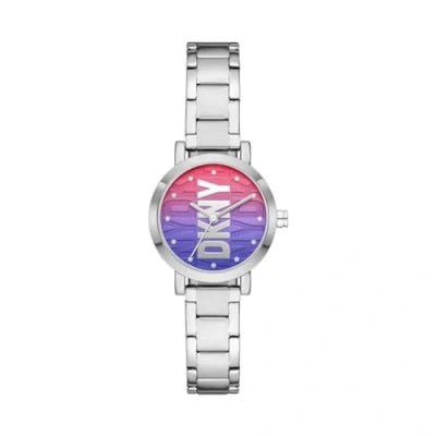 Image of DKNY Watch for Women Soho Quartz/3 Hand movement 28mm case size with a Stainless Steel strap NY6659