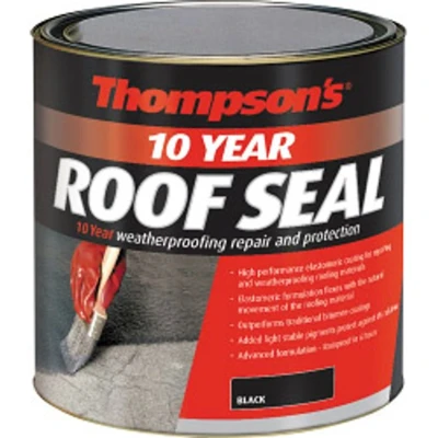Image of Thompson&#039;s 10 Year Roof Seal 4L Black