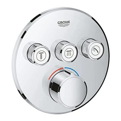 Image of GROHE Smartcontrol Mixer Push Turn Shower Technology Makes Your Perfect Or Bath Easier Than Ever, Chrome, 29146000