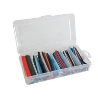 Image of Velleman K/STMC2 Heat Shrinkable Tube Kit 170 Piece, Multicolour, Multicolored