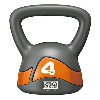 Image of Body Sculpture KETTLEBELLS Grey/Orange, 4KG