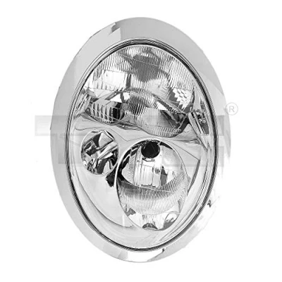 Image of 6911704 Headlights TYC 20 0315 05 9 Right H7/H7 with electric motor, bulb holder MINI: Hatchback