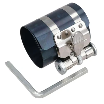 Image of AB Tools Toolzone 50mm 125mm Piston Ring Compressor with Stainless Steel Clamp 75mm Height