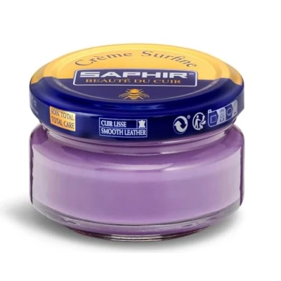 Image of Saphir Cream Surfine Shoe Polish (84) LILAC