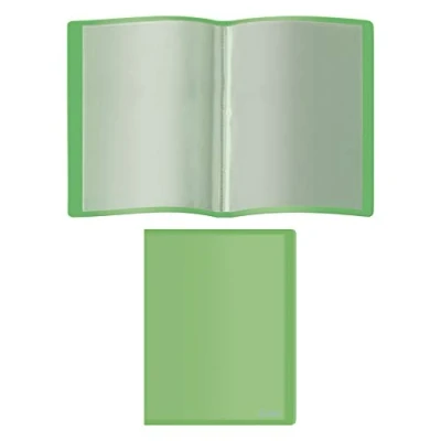 Image of Dohe Flexible Folder with 20 Pockets (80 Microns) Green