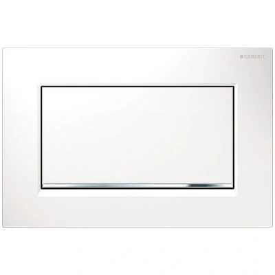 Image of Geberit Type 30 flush plate white/gloss (115.893.KJ.1)