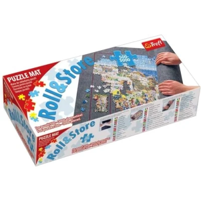 Image of Trefl 916 60986 EA Roll and Store Puzzle Mat (500 3000 Pieces), Coloured