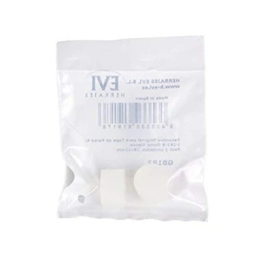 Image of EVI Herrajes G18x12 B Original Replacement Part, White Silicone, Ersatz 18x12mm