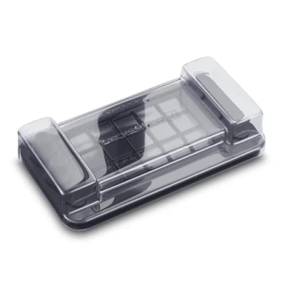 Image of Decksaver LE Cover for Loupedeck Live S Super Durable Polycarbonate Protective lid in Smoked Clear Colour, Made The UK Producers&#039; Choice Unbeatable Protection