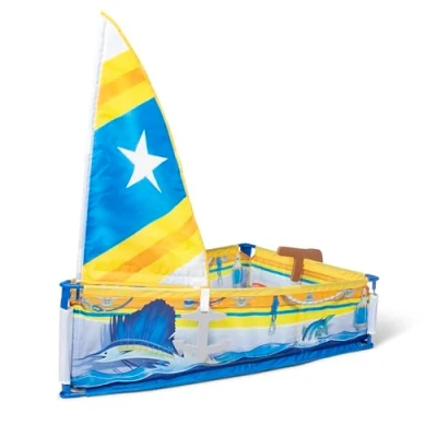 Image of Melissa &amp; Doug Let’s Explore™ Sailboat Play Set