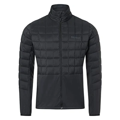 Image of Marmot Men&#039;s Echo Featherless Hybrid, Insulated hiking jacket, water repellent functional breathable quilted windproof outdoor Black, XXL