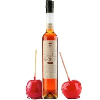 Image of The Sweet Potato Spirit Toffee Apple Moonshine Liqueur Alcohol Drinks 22% ABV, Made with Handpicked Potatoes &amp; Natural Ingredients Vegan for Cocktails Desserts 50cl