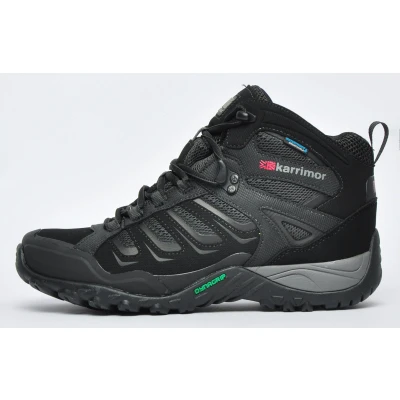 Image of Karrimor Men&#039;s Helix Mid Weathertite High Rise Hiking Boots, Black, 12 UK