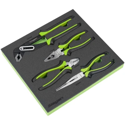 Image of Sealey S01298 Siegen Comfort Grip Pliers Set 4pc