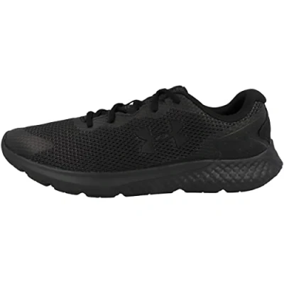 Image of Under Armour Men&#039;s UA Charged Rogue 3 Running Shoe, Black, 6.5 UK