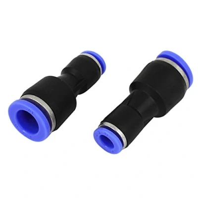 Image of sourcing map 2pcs Push in Fittings Adapter Connector 10mm to 6mm