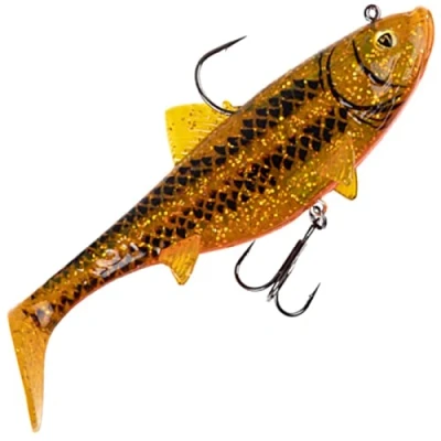 Image of Fox Rage UV Replicant Wobble 18cm (90g) Goldie Shad