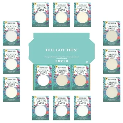 Image of Rust Oleum Garden Paint in Matt Finish Elegant Whites Tester Box