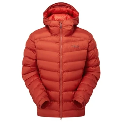 Image of Rab Men&#039;s Nebula Pro Synthetic Insulated Jacket for Trekking &amp; Mountaineering Tuscan Red Medium