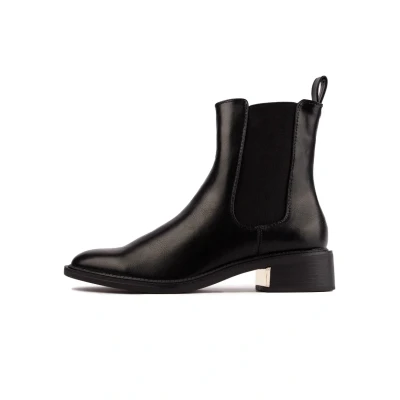 Image of Sole Sister Harper Chelsea Classic ankle boots, Women&#039;s, Size: 4, Black Synthetics