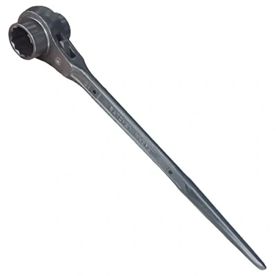 Image of WEDO Socket Spanner 40 Chrome Vanadium Steel Adapter 30 x 32 mm Length Black Corrosion Resistant
