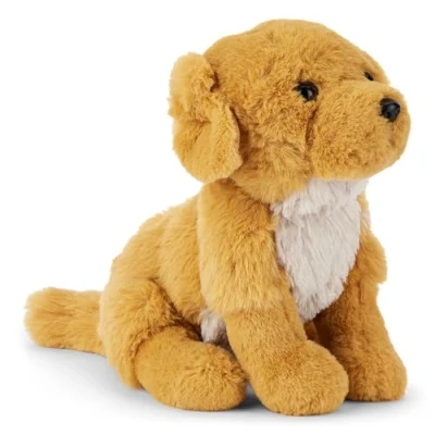 Image of Zappi Co Bailey the Golden Retriever Plush Toy (20cm) Goldie Dog Soft, Cuddly, 100% Recycled Perfect Family Companion
