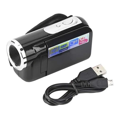 Image of ciciglow Digital Video Camera,1080P 16X HD Camera Camcorder Vlogging with 2inch TFT LCD Sceen for Kids/Beginners/Children/Teenagers/Students/The Elderly Gift(Black)