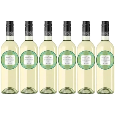 Image of Versare Pinot Grigio Wine, 6 x 75cl