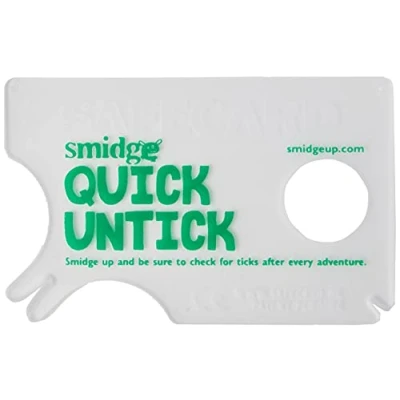 Image of Smidge Unisex&#039;s Tick Removing Card, Green, one size
