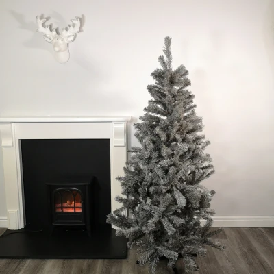 Image of 6ft (180cm) Colorado Grey Spruce Christmas Tree with Wrapped Branches &amp; 483 Tips